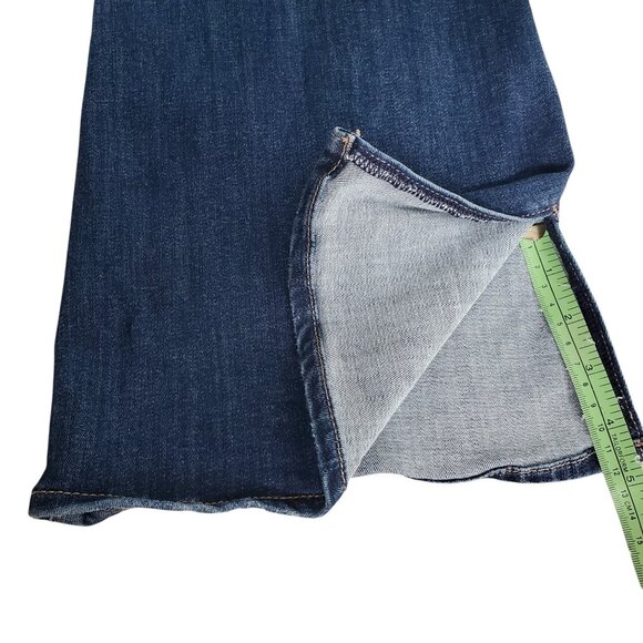 American Eagle Super High Rise Flare Jeans with Slits Size 4 - Picture 6 of 10